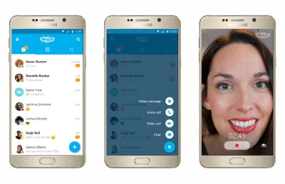 m.....i - Skype dla Androida i iOSa porzuca Modern UI na rzecz design guidelines każd...