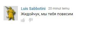 tomasz-maciejczuk - Niejaki "Luis Sabbotini" pisze na moim kanale youtube: "Żydojczuk...