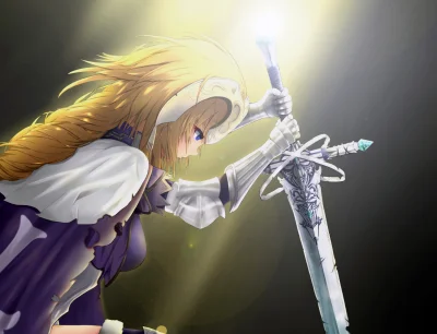 LlamaRzr - #randomanimeshit #fate #fategrandorder #fateapocrypha #ruler #jeannedarc #...