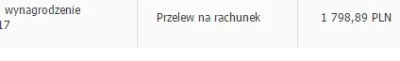 biuna - @wysuszony: Pensja z dodatkami w załączniku. W oddzielnym przelewie dostaję z...