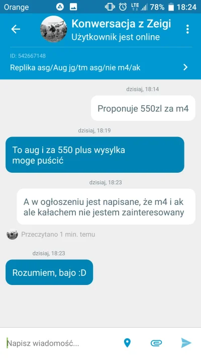 f.....z - @mbwwr ja wczoraj wbiłem na olx( ͡º ͜ʖ͡º)