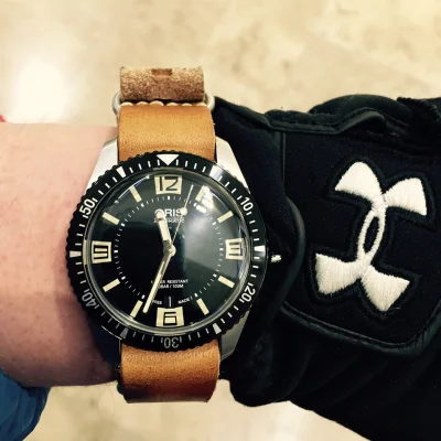 moods - #zegarki #zegarkiboners #watchboners #diver nowy nabytek Oris Diver Sixty Fiv...