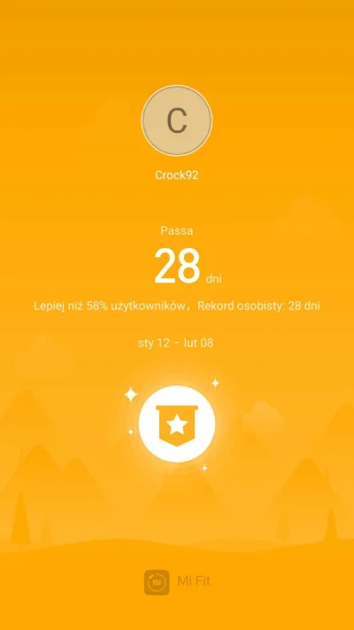 Crock92 - Póki co, od 28 dni codziennie pokonuję conajmniej 10k kroków. Nie wiem czy ...