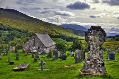 inko - Cille Choirill to pięknie położony cmentarz w #szkocja ... to miejsce które wa...