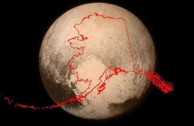 r.....7 - Było już porównanie Plutona z Rosją Tym razem porównanie wielkości Plutona ...