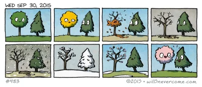 szczenki - Wiosna wreszcie przyjdzie 
#optymistycznie #jesien #drzewa #urocze