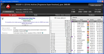 k.....z - PIERWSZA POLSKA BRANSOLETA WCOOP W TYM ROKU i 85,000$! OJSKI1988 BRAWO!
Di...