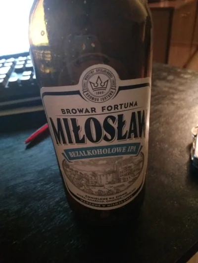 M.....k - Pierwsze piwo bezalkoholowe jakie piłem, które jest dobre xd polecam #alkoh...