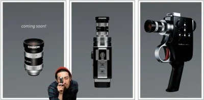 k.....5 - Nowa kamera dla hipsterów, 8mm, wymienna optyka, prawdopodobnie C mount, 10...