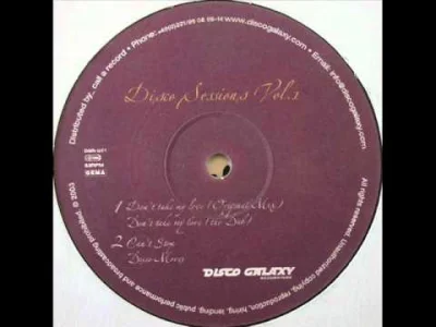 gienek_ - DJ Vou – Don't Take My Love [2003]

#house #funkyhouse #disco #elektronic...