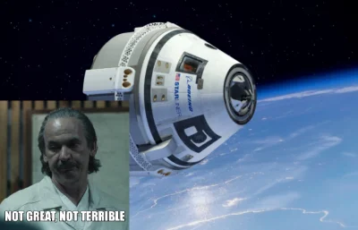 L.....m - No niestety, coś nie pykło
Starliner in stable orbit. The burn needed for a...