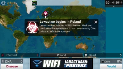 Soczi - No to się zaczęło... 



#android #gry #lewactwo #plagueinc