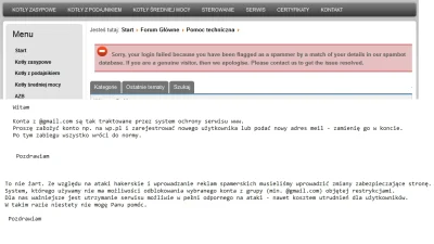 qlf00n - Nowa metoda blokowania spamerów:

- wytnij całą domenę gmail

- poczekaj aż ...