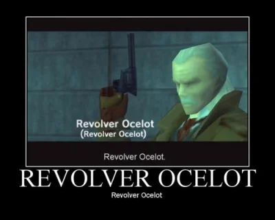 Xavax - Revolver Ocelot
#RevolverOcelot