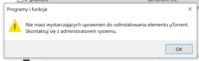 Ziombello - Jak to cholerstwo odinstalować?

#utorrent #windows10