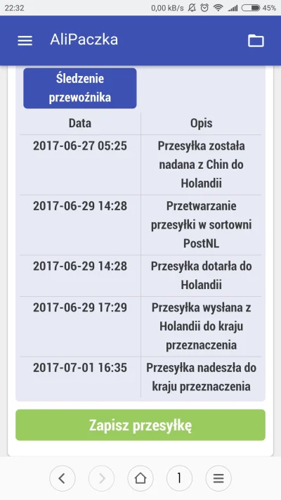poxie - Paczka wysłana 26 czerwca PDM z Banggood może być już w Polsce? 
#banggood #a...