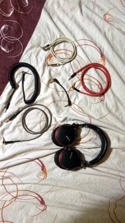 zaroowka - Nikt nie plusuje niezbalansowanych kabli do słuchawek wykonanych własnoręc...