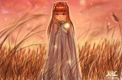 LatajacaPapryka512 - #holo #horo #ookamitokoushinryou #spiceandwolf #kemonomimi #rand...