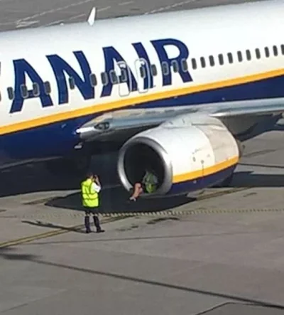 depcioo - Pic rel, wczoraj, Poznań #c-------y #samoloty #ryanair #poznan