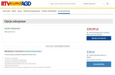 pogop - Braliście coś w #eurortvagd w opcji Outlet? Warto, czy nie lepiej nie ryzykow...