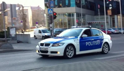 johanlaidoner - Czy szuka go estońska policja? Poniżej samochód policji estońskiej: