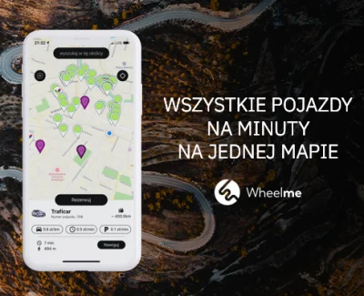 avoni - Cześć, całkiem niedawno stworzyliśmy aplikację Wheelme, która agreguje wszyst...