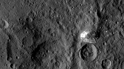 d.....f - NASA's Dawn spacecraft spotted this tall, conical mountain on Ceres from a ...