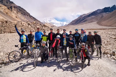 t.....e - Zdalne pozdro z Everest Base Camp, który był głównym celem naszej wycieczki...