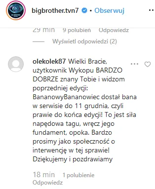 Stellaslomka - Tymczasem na IG
#bigbrother