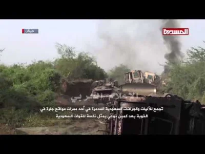60groszyzawpis - Saudyjski konwój zniszczony w zasadzce
#jemen #arabiasaudyjska #hut...