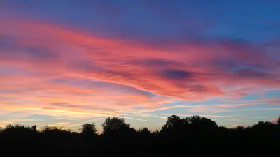 vQlak - Dzisiaj znowu piękny zachód Słońca w Nysie.