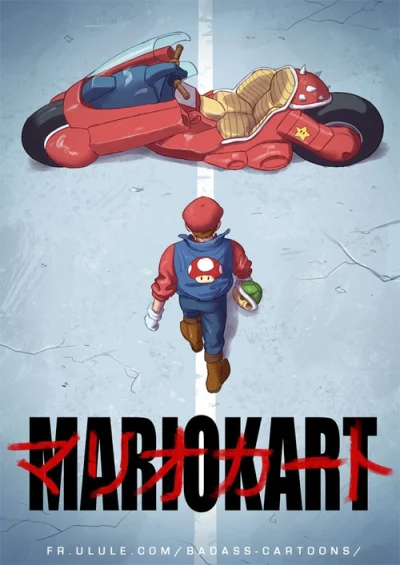 Z.....n - #randomanimeshit #akira #mariokart8