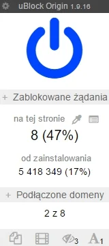 f.....s - @MaKor: zmień na ublock origin to primo.
A tymi rosnącymi połączeniami się...