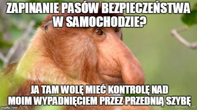 maxx92 - > wolę mieć kontrole nad moim wypadnięciem przez przednią szybę

@nietopie...