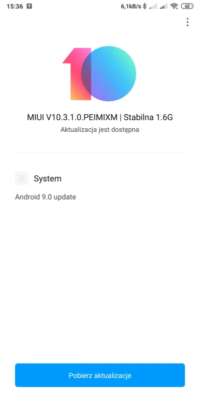 przemax - Redmi Note 5 Global właśnie dostał android 9.0.
#xiaomi #redmi #note5 #and...