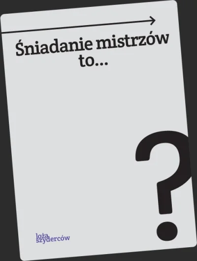 loza_szydercow - No elo mirasy ( ͡° ͜ʖ ͡°)
Do wygrania:
1 miejsce - gra Loża Szyder...