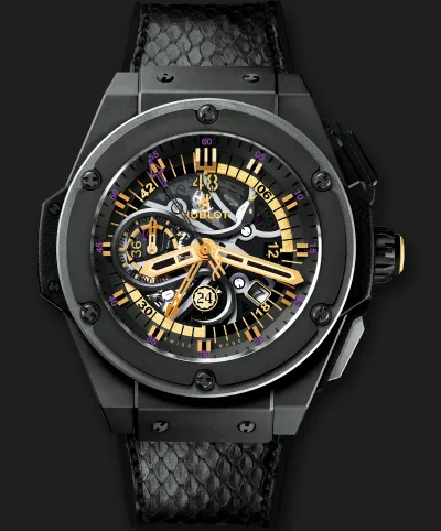 SiekYersky - Hublot KING POWER Black Mamba - zegarek powstały dla Kobe Byant'a (koszy...