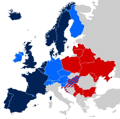 G.....n - Legalizacja związków osób tej samej płci w Europie.

Ciemny niebieski - mał...