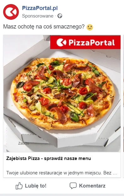 TYMB4Rk007 - Jak pizza to tylko zajebista :) 
#pizza #pizzaportal #reklama #reklamak...