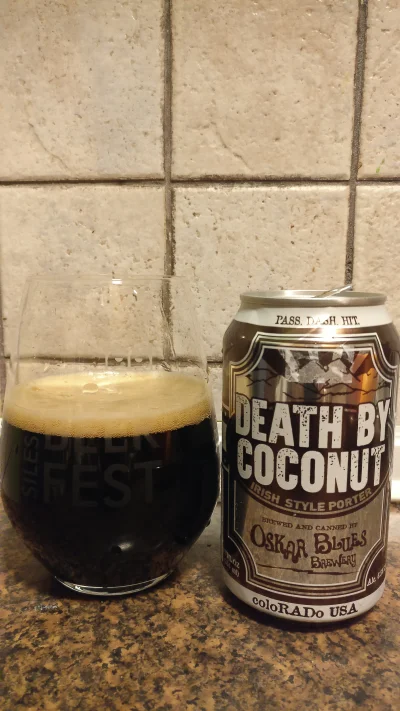 bartol_wwa - Oskar Blues - Death By Coconut

Mega kokos w aromacie!
W smaku tak sa...