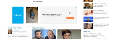 wielkawojna - Pięć minut szukałem tej reklamy, aż przypomniałem sobie, że mam adblock...