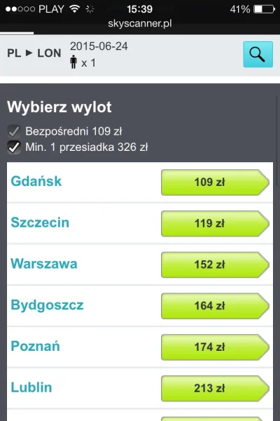 krisLS - @zebowawrozka: Nie napisałaś skad chcesz leciec i dokad. Skyscanner znajduje...