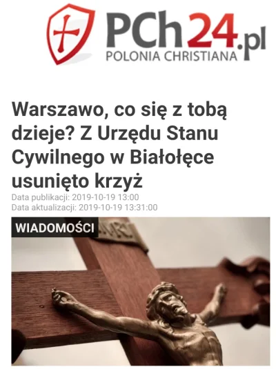 saakaszi - Katolicki serwis pch24.pl ma ból pupy, bo z urzędu stanu cywilnego usunięt...