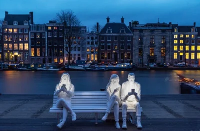 ntdc - Rzeźba uzależnień w Amsterdamie.

#ciekawostki #sztuka #amsterdam