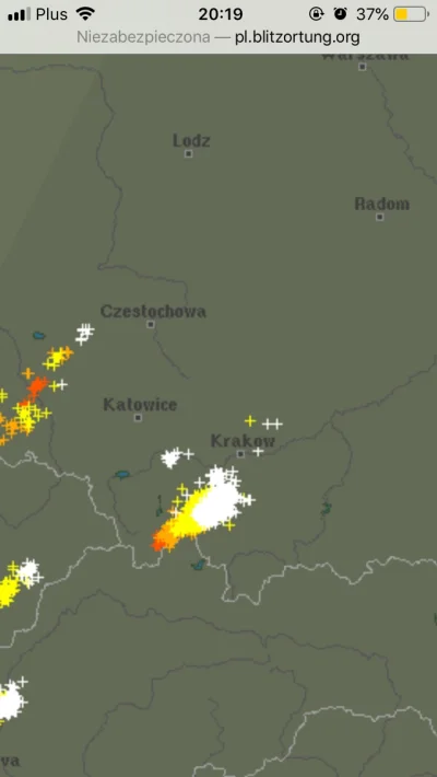J.....- - #krakow czy to możliwe, że w końcu nie ominie nas burza? 
Czy ktoś jeszcze ...