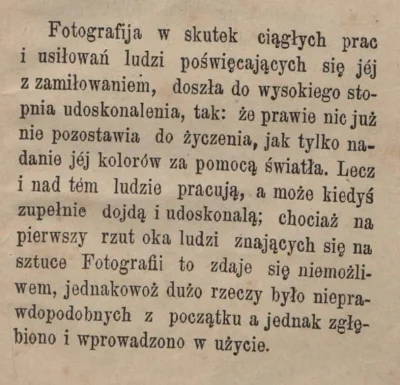 Augustinus - Znalazłem taki ciekawy fragment w książce o fotografii z 1867 roku ;)
#f...