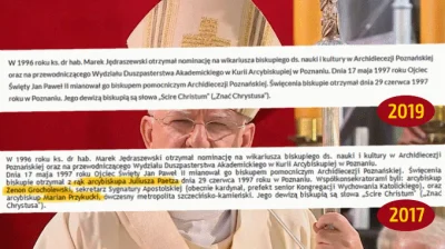 Thon - > Abp Jędraszewski wyretuszował swój życiorys na stronie http://diecezja.pl. Z...