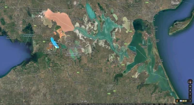 rtone - Naniesiona już na google maps google maps granica pomiędzy rosyjskim Krymem a...