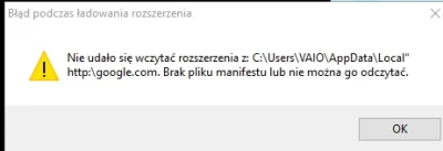 Gonzo1999 - Ktoś pomoże co trzeba zrobić żeby ten błąd nie wyskakiwał ?