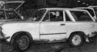 fonderal - W podobny sposób powstawał fiat 125p "jamnik".
Samochód był przecinany w ...